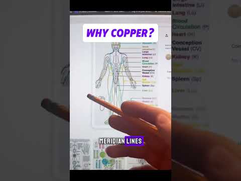 Why copper? 🤔 | Understanding the Meridians of the Human Body #spiritualawakening