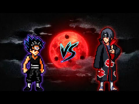 Hiei V2 (New) VS Itachi (OmHy) in Jump Force Mugen