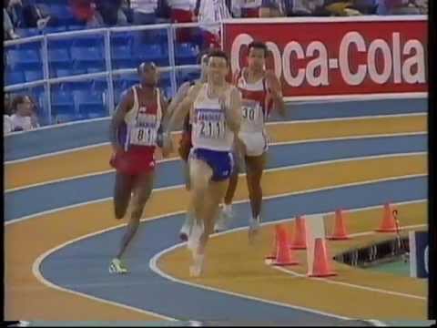 Tom McKean - World Indoor 800m Champion, Toronto 1993