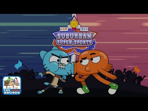 The Amazing World of Gumball: Suburban Super Sports - Go For The Gold (Gameplay) Video