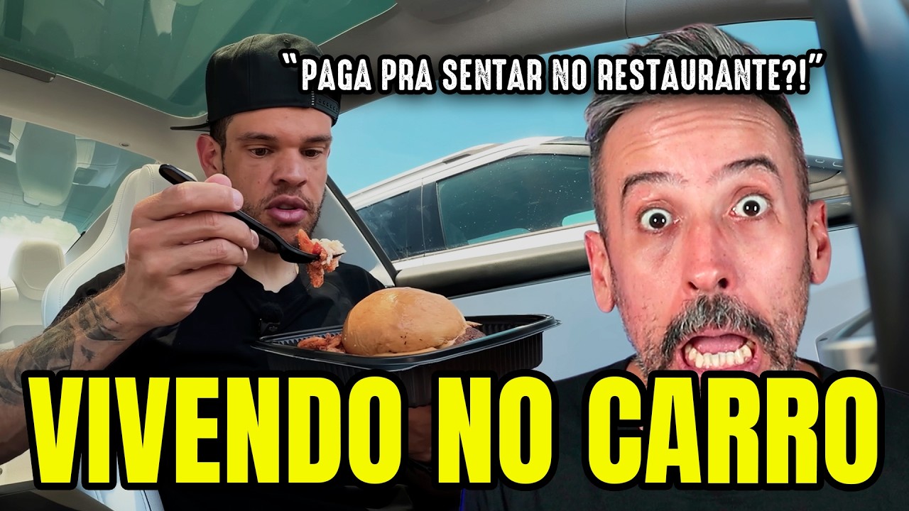 INFLUENCER MOSTRA COMO É VIVER NO CARRO NOS EUA E MAIS