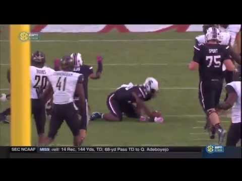2015 USC vs Vanderbilt - David Williams 11 Yd Run