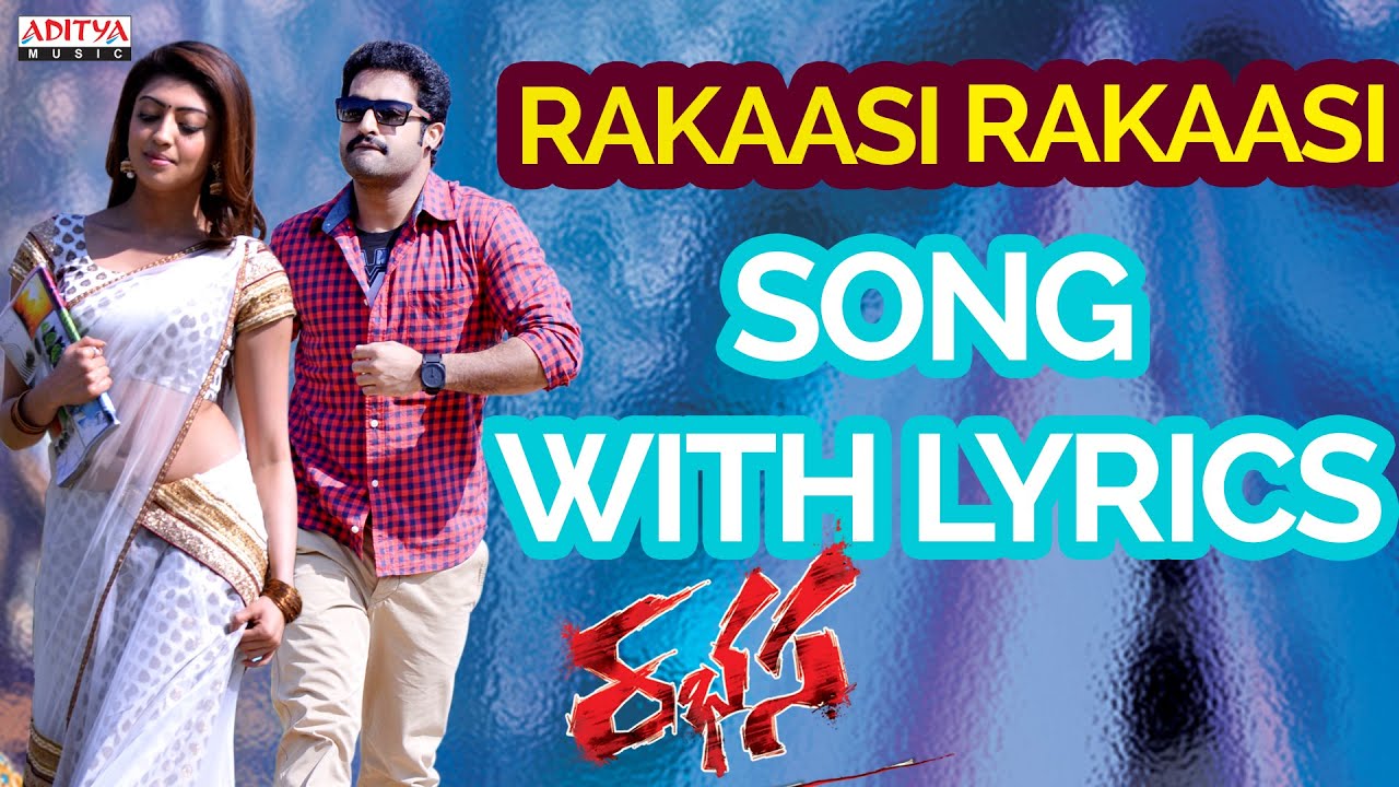 Raakasi Raakasi Lyrics  | Rabhasa | Brahmanandam, Jayasudha, Jr NTR, Nassar, Pranitha, Samantha Ruth Prabhu | Suchith Suresan | S Thaman
