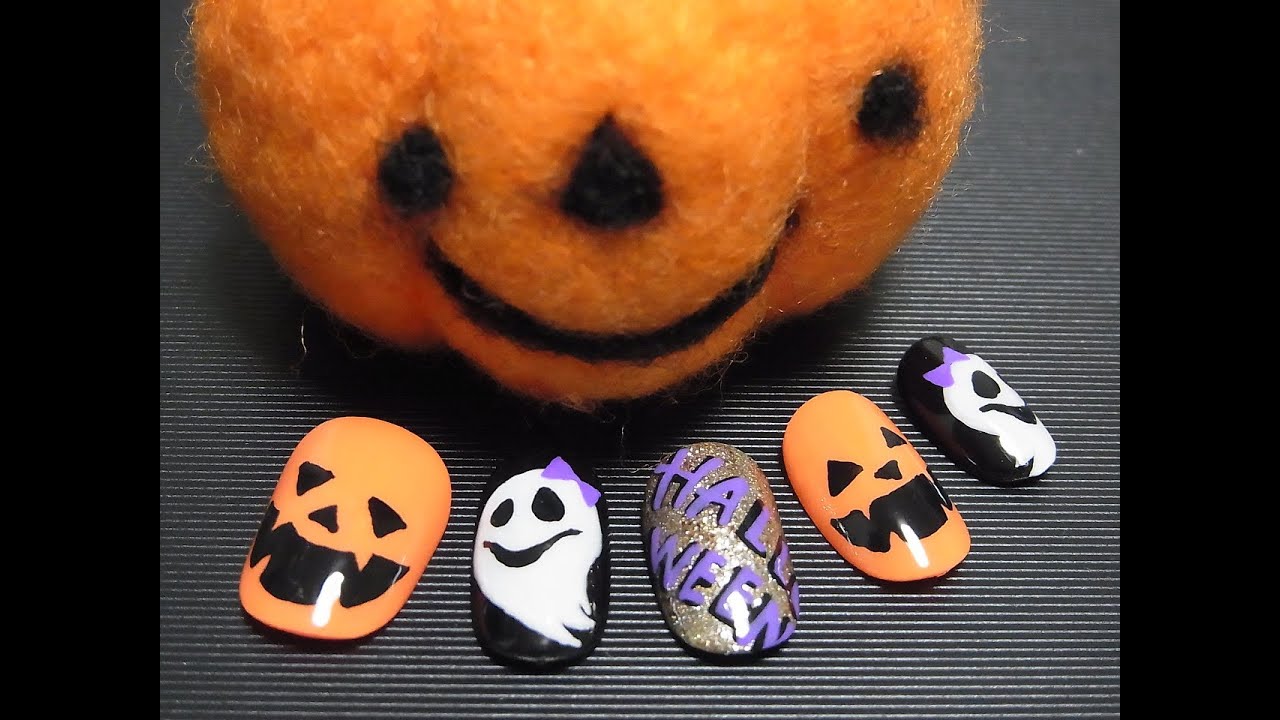Halloween nail art / ハロウィンネイルアート