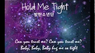 BTS   Hold Me Tight Karaoke English [Piano Version]