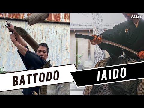 Why They Have a COMPLEX Relationship | The 3 Differences Between Iaido/Iaijutsu & Battodo/Battojutsu