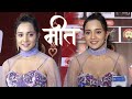 Meet Aka Ashi Singh Look Gorgeous In Blue Dress Arrive At Dadasaheb Phalke Icon Awards 2022