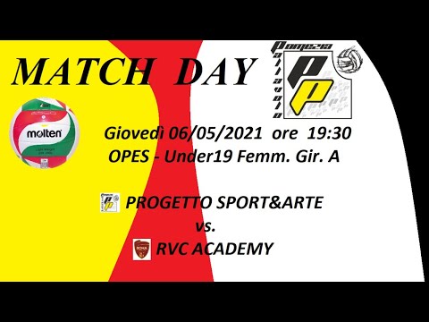 U19F  -  RVC Pallavolo Pomezia  vs. RVC Academy