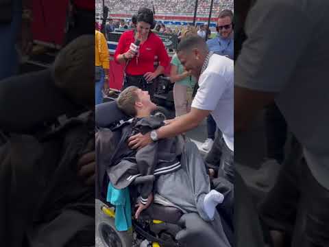 Rapper Nelly gifts fan with his jacket after NASCAR performance USA TODAY Shorts