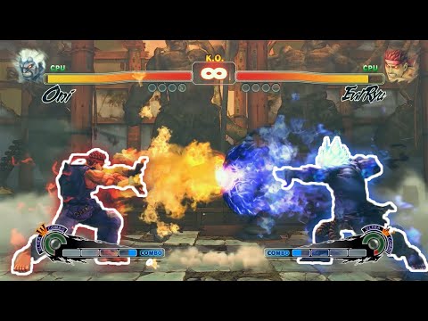 ONI VS EVIL RYU  ||  ULTRA STREET FIGHTER IV  ||  HARDEST