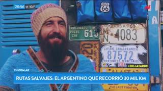 Rutas salvajes: El argentino que recorrió 30.000 km