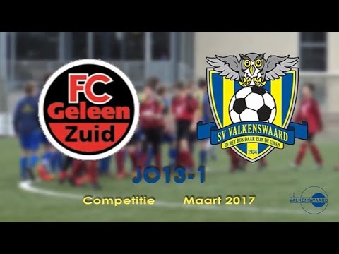 SV Valkenswaard JO13-1 FC Geleen Zuid Maart 2017