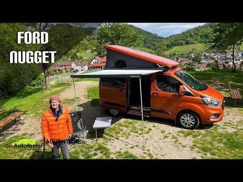 Ford Transit Custom Nugget (2021) - Der Campervan mit der Heckküche und dem Aufstelldach - Westfalia