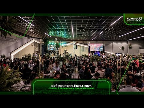 Coagru Informativo  - Prêmio Excelência Empresarial - ACEU 2025 premia a Coagru em duas categorias