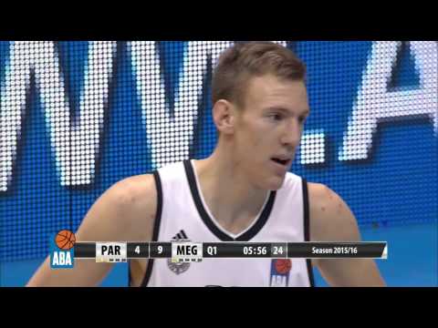 ABA Liga 2015/16, Round 15 match: Partizan NIS - Mega Leks (19.12.2015)