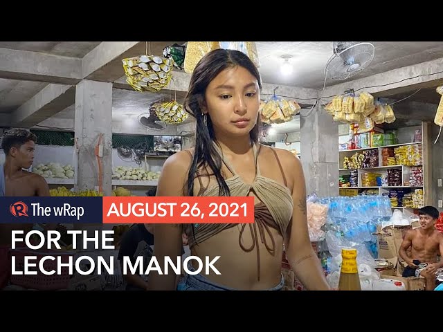 For the lechon manok: Nadine Lustre reacts to viral bare-faced photo in Siargao