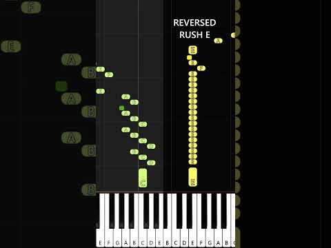 Rush E vs Reversed Rush E✅