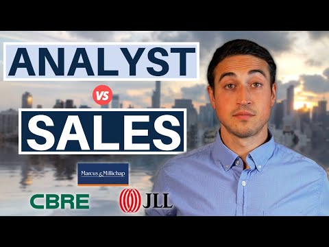 Analyst vs. Sales Roles in CRE [Where To Start]