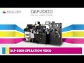 DLP-2200 Operation Video