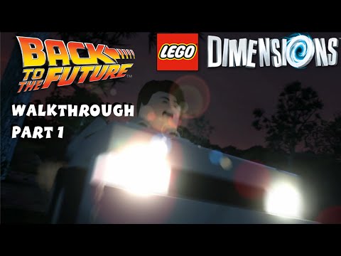 Lego Dimensions - Back to the Future Level Pack Walkthrough 7/10 Minikits
