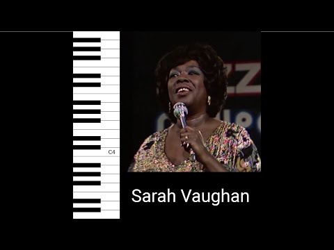 Sarah Vaughan & Her Trio - Over the Rainbow (Live) (Vocal Showcase)