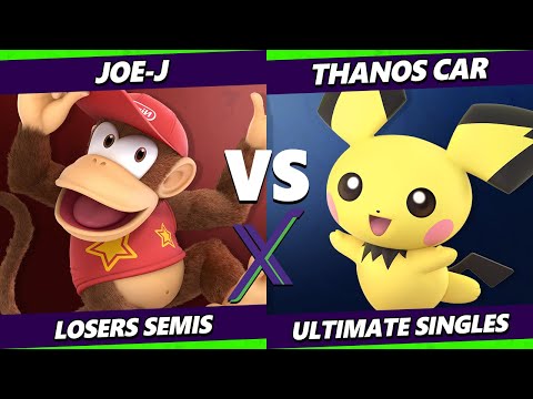 S@X 579 LOSERS SEMIS - Joe-J (Diddy Kong) Vs. thanos car (Pichu) Smash Ultimate - SSBU