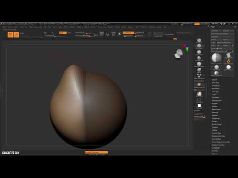 Introduction to Zbrush 10 -  Masking