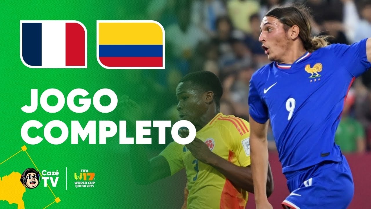 JOGO COMPLETO: FRANÇA X COLÔMBIA | COPA DO MUNDO SUB-17 FIFA™ 2025 | SEGUNDA FASE