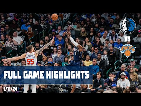 Tim Hardaway Jr. (32 points) Highlights vs. New York Knicks | 1/11/24