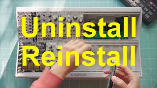 Video thumbnail for Uninstall & Reinstall by Tetsuaki / DJ Codomo
