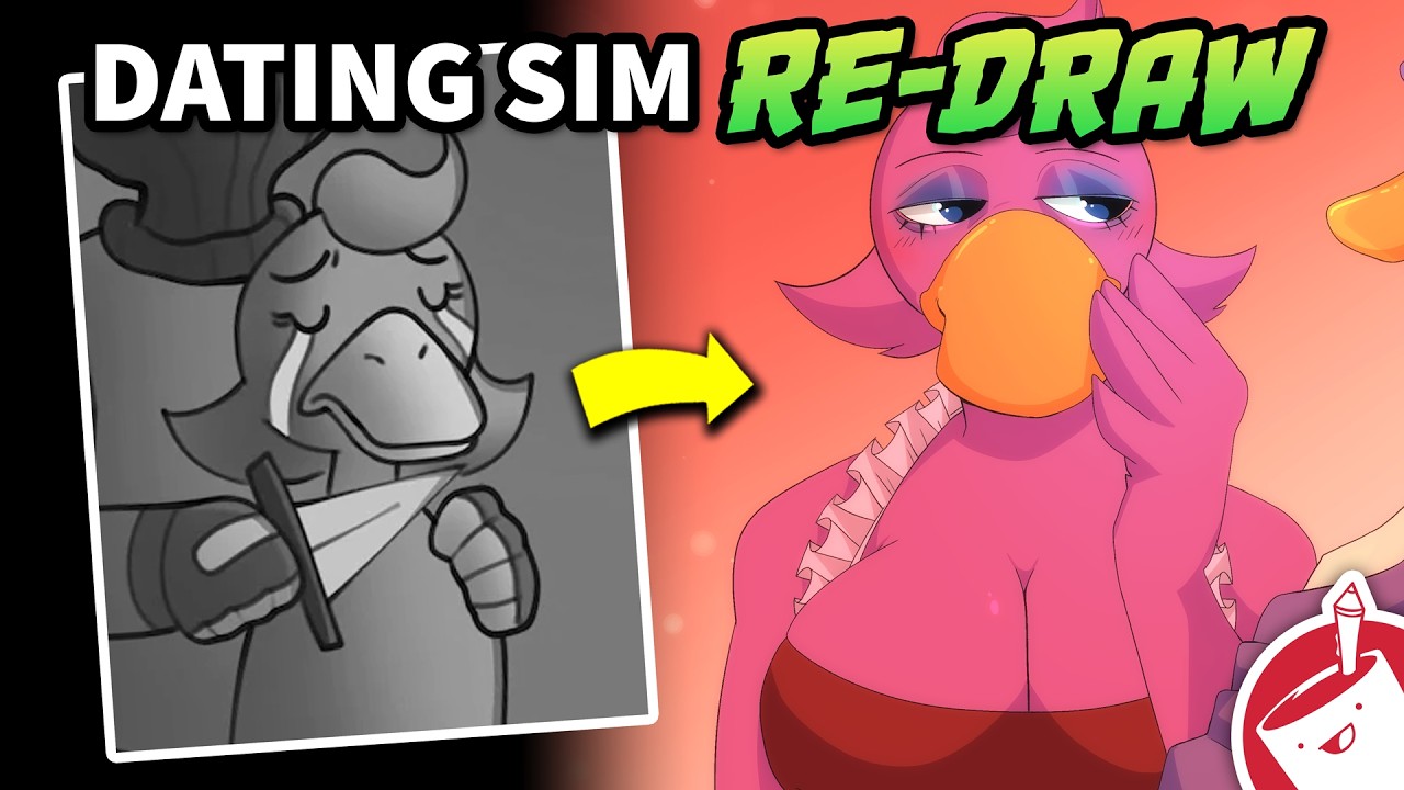 Re-drawing our Old Characters into a DRAWFEE DATING SIM