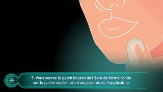 Compeed® Patch Bouton de fièvre Discret et Traitant - Applicateur amélioré