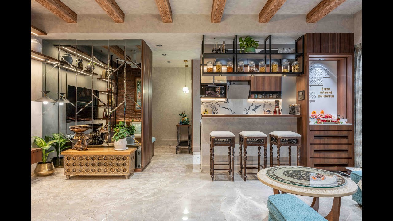 Home Tour| Indian home | Blend of rustic and indian style interiors| #homedecorideas  interiorvlog