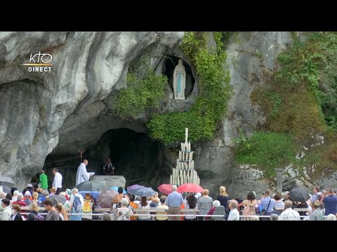 Chapelet du 24 juin 2022 à Lourdes