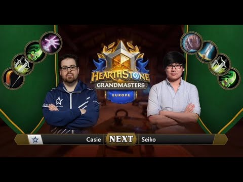 Casie vs Seiko | 2021 Hearthstone Grandmasters Europe | Top 8 | Season 2 | Week 6