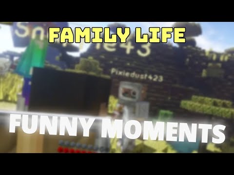BEREGHOSTGAMES MINECRAFT FAMILY LIFE FUNNY MOMENTS