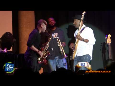 Marcus Miller "Alex Han sax solo" VeszprémFest 2013. 07. 17.
