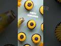 Simple Sunflower Cupcake Design Shorts