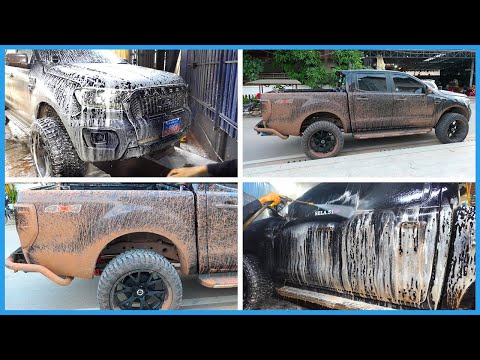 Dirtiest Ford Ranger 4x4 Ever?​ Watch This Satisfying Wash