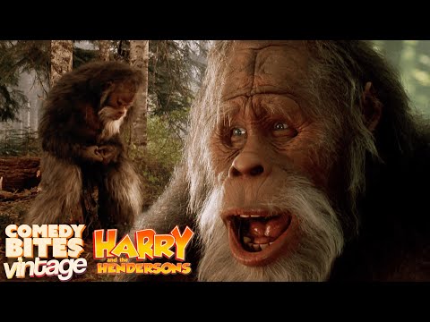 Hitting Bigfoot Where it Hurts | Harry and the Hendersons (1987) | Comedy Bites Vintage
