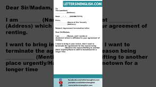 Request Letter for Cancellation of Rental Agreement