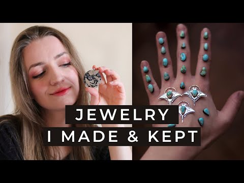 MY JEWELRY COLLECTION - jewelry I made and kept