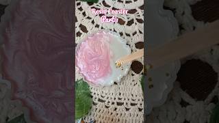 1st time try Resin Coaster😱 #shortvideo #ytshorts #craft #resin #art #diy