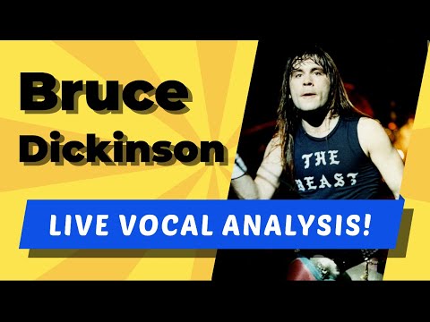 Vocal Coach ANALYZES Iron Maiden! (Bruce Dickinson)