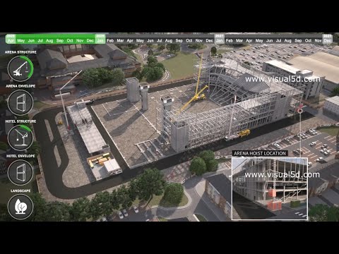 V5D: Stadium Construction Animation
