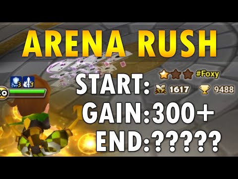 I climbed 300 points and didn't even get G1 (Week 2 Arena) - Summoners War