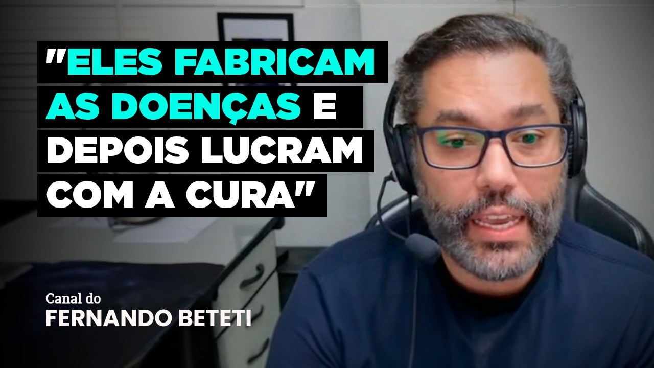 QUEM FABRICA O REMÉDIO É O MESMO QUE FABRICA A DOENÇA! | PROF. ALEXANDRE TÁVOLA - FERNANDO BETETI