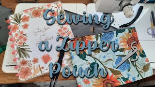 Quick and Easy Zippered Pouch