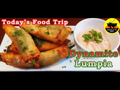 Dynamite Lumpia Recipe I Dynamite Lumpia with Cheese Recipe