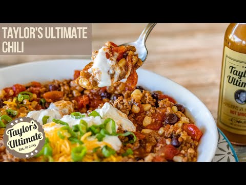 Taylor's Ultimate Chili